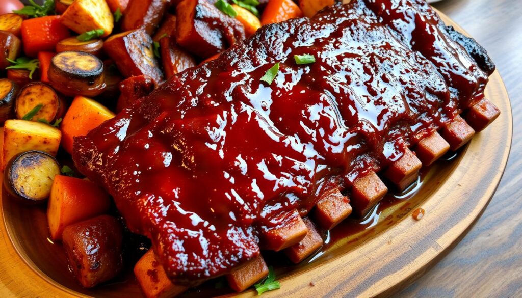 Glazed Beef Ribs