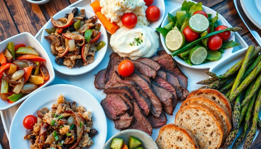 Shaved beef side dishes