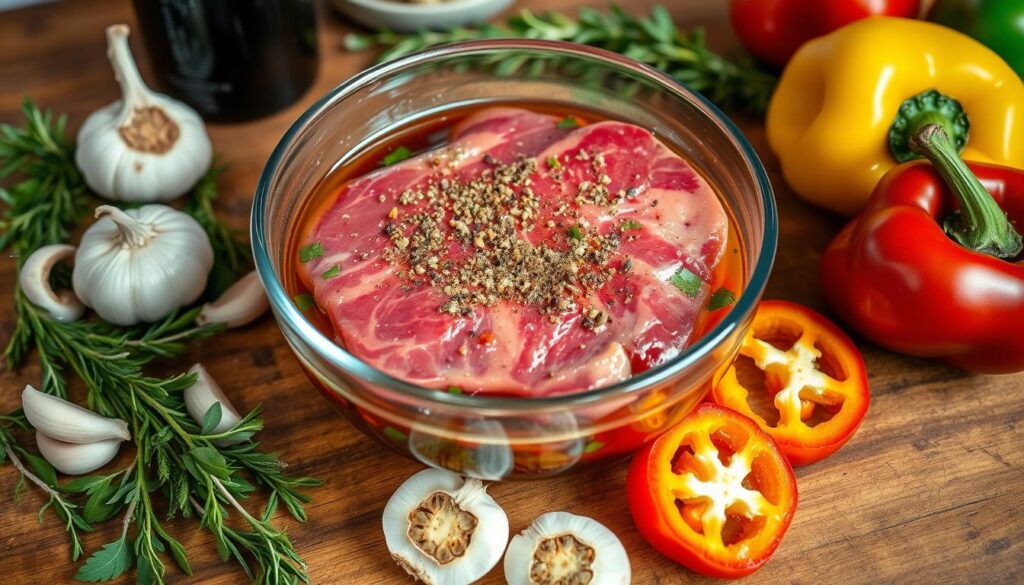 beef round steak marinade